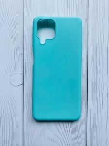 Силіконовий матовий чохол для SAMSUNG Galaxy A22 4G/M32/M22 Бірюзовий