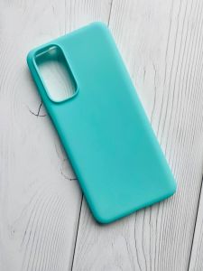 Силіконовий матовий чохол для Xiaomi Redmi Note 11 Бірюзовий