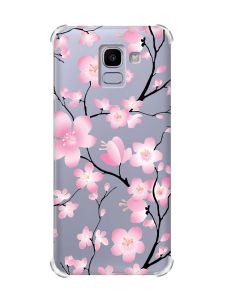 Чохол із потовщеними кутами на Samsung Galaxy J6 (2018) J600F :: Квітуча сакура (принт 282)