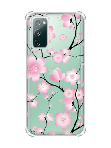 Чохол з потовщеними кутами на Galaxy S20 FE :: Квітуча сакура (принт 282)