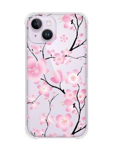 Чохол із потовщеними кутами на iPhone 14 :: Квітуча сакура (принт 282)