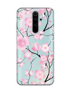Прозорий чохол на Xiaomi Redmi Note 8 Pro :: Квітуча сакура (принт 282)