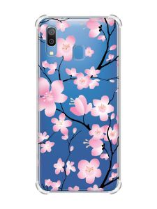Чохол з потовщеними кутами на Samsung Galaxy A30 (2019) / A20 (2019) :: Квітуча сакура (принт 282)