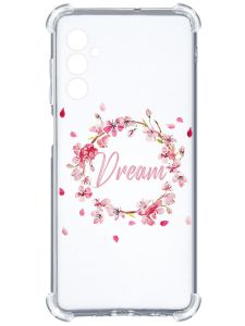 Чохол з потовщеними кутами на Samsung Galaxy A14 5G :: Віночок з сакури (принт 284)