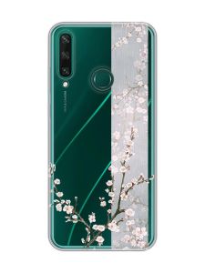 Прозорий чохол на Huawei Y6p :: Квітуча сакура (принт 285)