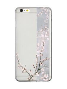 Прозорий чохол на iPhone 6+/6 Plus :: Квітуча сакура (принт 285)