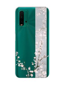 Прозорий чохол на Xiaomi Redmi 9T  :: Квітуча сакура (принт 285)