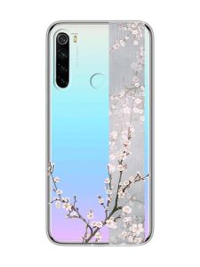 Прозорий чохол на Xiaomi Redmi Note 8  :: Квітуча сакура (принт 285)