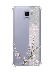 Чохол із потовщеними кутами на Samsung Galaxy J6 (2018) J600F :: Квітуча сакура (принт 285)