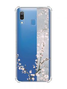 Чохол з потовщеними кутами на Samsung Galaxy A30 (2019) / A20 (2019) :: Квітуча сакура (принт 285)