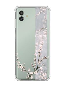 Чохол з потовщеними кутами на Samsung Galaxy M13 5G :: Квітуча сакура (принт 285)