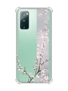 Чохол з потовщеними кутами на Galaxy S20 FE :: Квітуча сакура (принт 285)