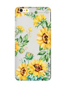 Прозорий чохол на iPhone 6+/6 Plus :: Соняхи (принт 288)
