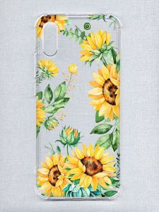 Чохол з потовщеними кутами на Xiaomi Redmi 9A :: Соняхи (принт 288)
