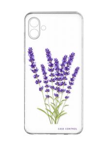 Прозорий чохол на Samsung Galaxy A04e/A042 :: Лаванда (принт 28)