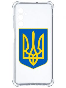 Чохол з потовщеними кутами на Samsung Galaxy A14 5G :: Тризуб Україна (принт 256)