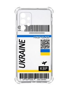 Чохол із потовщеними кутами на Oppo A72 5G :: Авіаквиток Україна (принт 262)