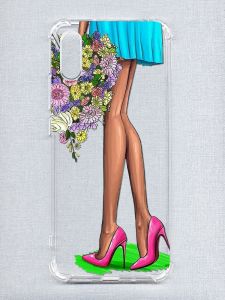 Чохол з потовщеними кутами на Xiaomi Redmi 9A :: Квітковий настрій (принт 226)