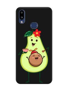 Матовий чорний чохол на Samsung Galaxy A10ѕ A107 :: Малюк Авокадо (принт 309)
