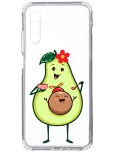 Прозорий чохол на Samsung Galaxy A34 5G/A346 :: Малюк Авокадо (принт 309)