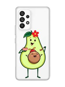 Прозорий чохол на Samsung Galaxy A53  :: Малюк Авокадо (принт 309)