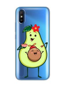 Прозорий чохол на Xiaomi Redmi 9A  :: Малюк Авокадо (принт 309)