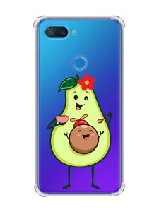 Чохол із потовщеними кутами на Xiaomi Mi 8 Lite :: Малюк Авокадо (принт 309)