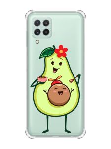 Чохол з потовщеними кутами на Samsung Galaxy A22 4G/M32/M22 :: Малюк Авокадо (принт 309)