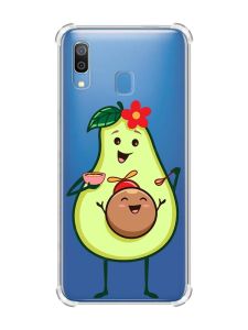 Чохол з потовщеними кутами на Samsung Galaxy A30 (2019) / A20 (2019) :: Малюк Авокадо (принт 309)