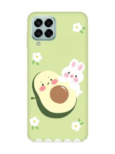 Чохол на Samsung Galaxy M33 5G :: Авокадо і зайченя (принт 311)