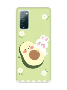 Чохол на Samsung Galaxy S20 FE :: Авокадо і зайченя (принт 311)