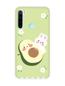 Чохол на Xiaomi Redmi Note 8  :: Авокадо і зайченя (принт 311)