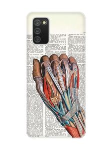 Чохол для Samsung Galaxy A02s :: Анатомія руки (принт 298)