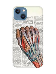 Чохол на Apple iPhone 13 :: Анатомія руки (принт 298)