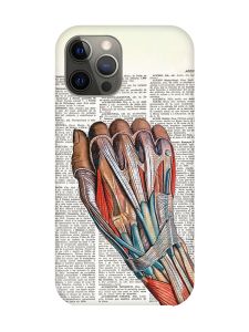 Чохол на iPhone 12 Pro Max :: Анатомія руки (принт 298)