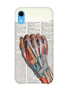 Чохол на iPhone XR :: Анатомія руки (принт 298)