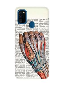 Чохол на Samsung Galaxy M30s/М21  :: Анатомія руки (принт 298)