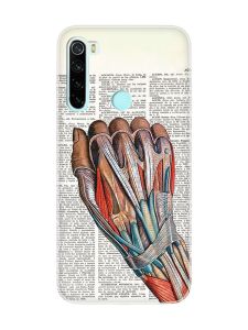 Чохол на Xiaomi Redmi Note 8  :: Анатомія руки (принт 298)