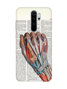 Чохол на Xiaomi Redmi Note 8 Pro :: Анатомія руки (принт 298)