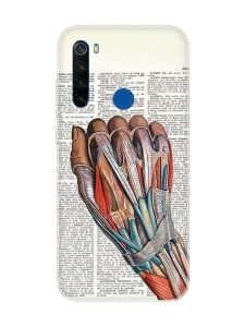 Чохол на Xiaomi Redmi Note 8T :: Анатомія руки (принт 298)