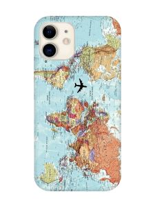 Чохол на iPhone 12 mini :: Карта світу (принт 318)