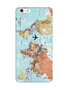 Чохол на iPhone 6+/6 Plus :: Карта світу (принт 318)