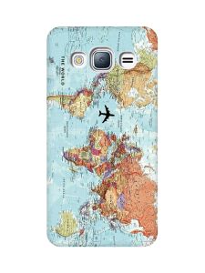 Чохол на Samsung Galaxy J3 2016 (J310) :: Карта світу (принт 318)