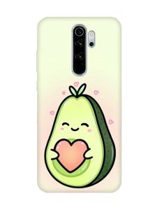 Чохол на Xiaomi Redmi Note 8 Pro :: Кавай авокадо з сердечком (принт 310)