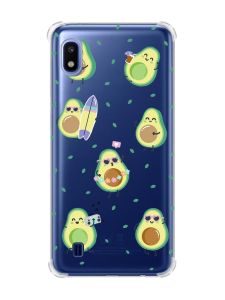 Чохол з потовщеними кутами на Samsung Galaxy A10 (2019)/A105 :: Авокадо на відпочинку (принт 302)