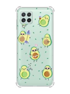 Чохол із потовщеними кутами на Samsung Galaxy A22 5G / A22s 5G :: Авокадо на відпочинку (принт 302)