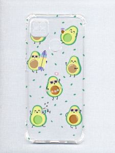 Чохол з потовщеними кутами на Xiaomi Redmi 9C/10A :: Авокадо на відпочинку (принт 302)