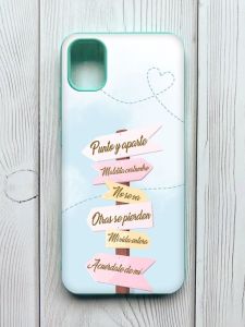 Матовий бірюзовий чохол на Samsung Galaxy A04E / A042 :: Вказівники (принт 322)