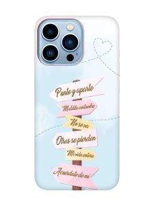 Матовий червоний чохол на Apple iPhone 13 Pro Max :: Вказівники (принт 322)