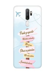 Матовий чорний чохол на Oppo A5 :: Вказівники (принт 322)